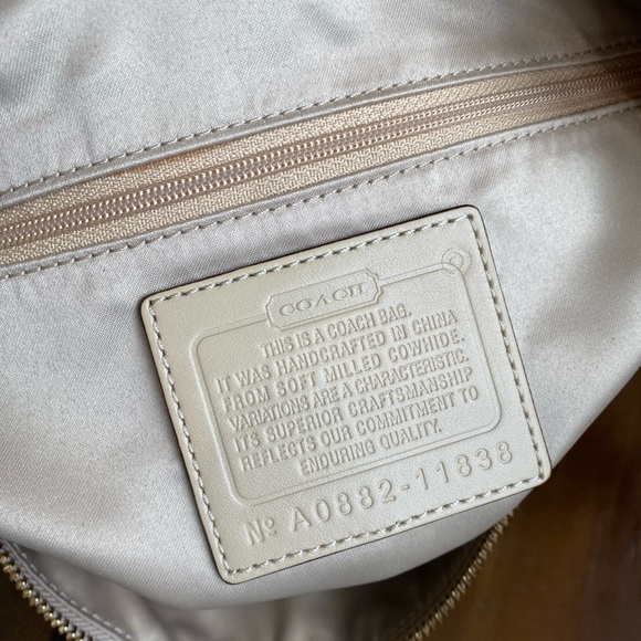 Coach Soho Y2K Tan Soft Milled Shoulder Bag - Picture 14 of 16